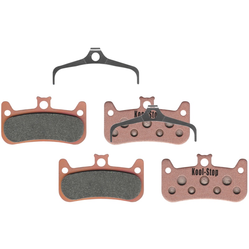 Kool Stop Formula Cura 4 Sintered & Organic Disc Brake Pads – High-Performance Bike Replacement Parts