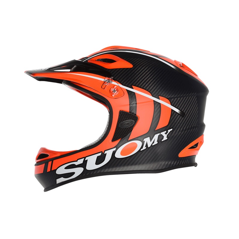 Suomy Jumper Carbon Full Face Helmet – Fluo Orange Fluo Orange Medium