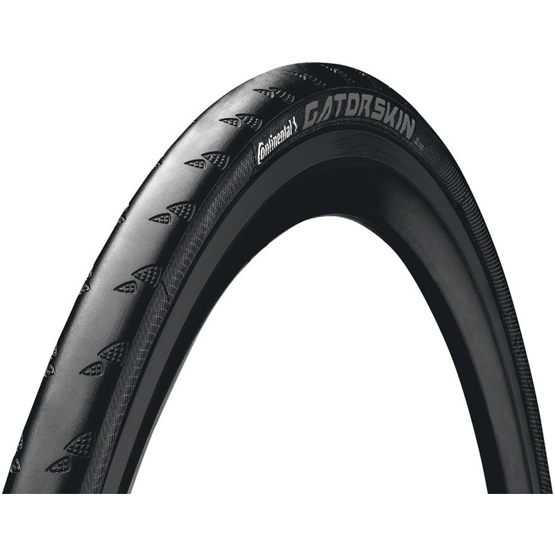 Continental Gatorskin Tire – 700 x 25, Clincher, Folding, Black, PolyX Breaker, BlackEdition