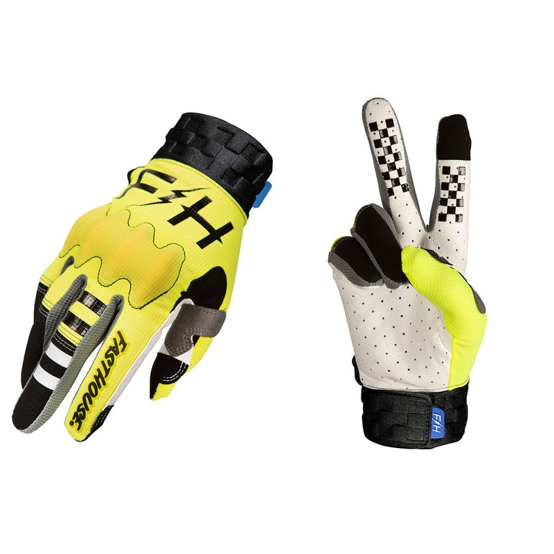 Fasthouse Speed Style Blaster MTB Glove – Hi Viz-Black Hi Viz – Black Small