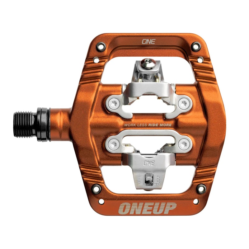 OneUp Clip MTB SPD Pedals – Orange Orange
