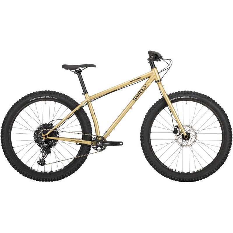 Surly Karate Monkey Bike – 27.5″ Steel Fools Gold Large