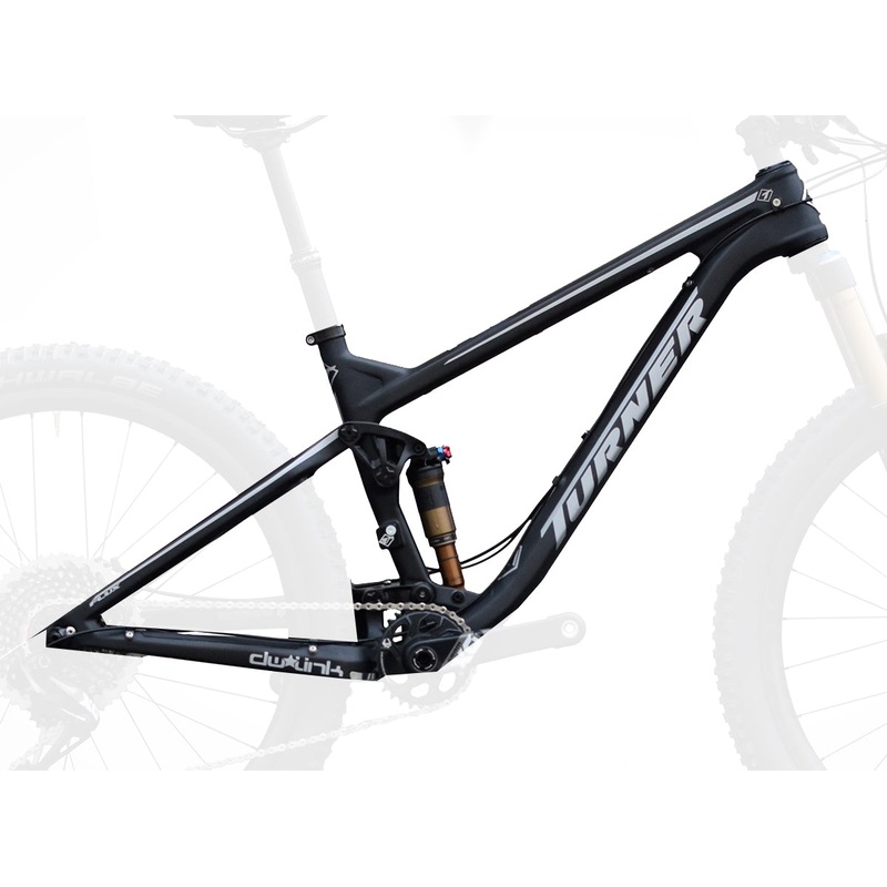 Turner Flux 27.5 Full Suspension Frame – Black Black Small