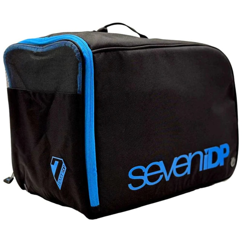 7 iDP Padded Helmet Bag Black – Blue