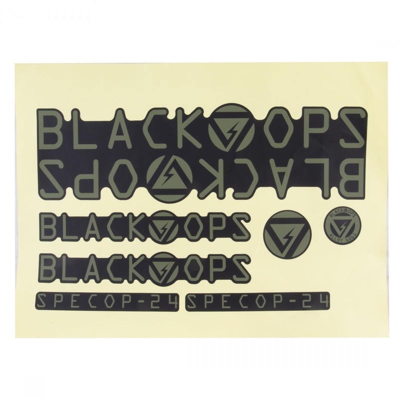 Black Ops Sticker Packs 24in Blackout