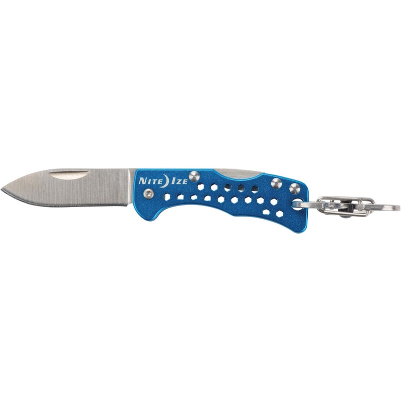 Compact Nite Ize Doohickey Pocket Knives with Versatile Blade Options, Durable Materials, and Innovative Design in Stylish Blue & Green for Everyday Use BLUE