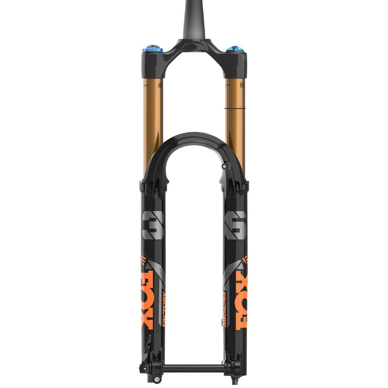 FOX 36 E-Optimized Factory Suspension Fork – 27.5″ 160 mm 15QR x 110 mm 44 mm Offset Shiny BLK Grip 2