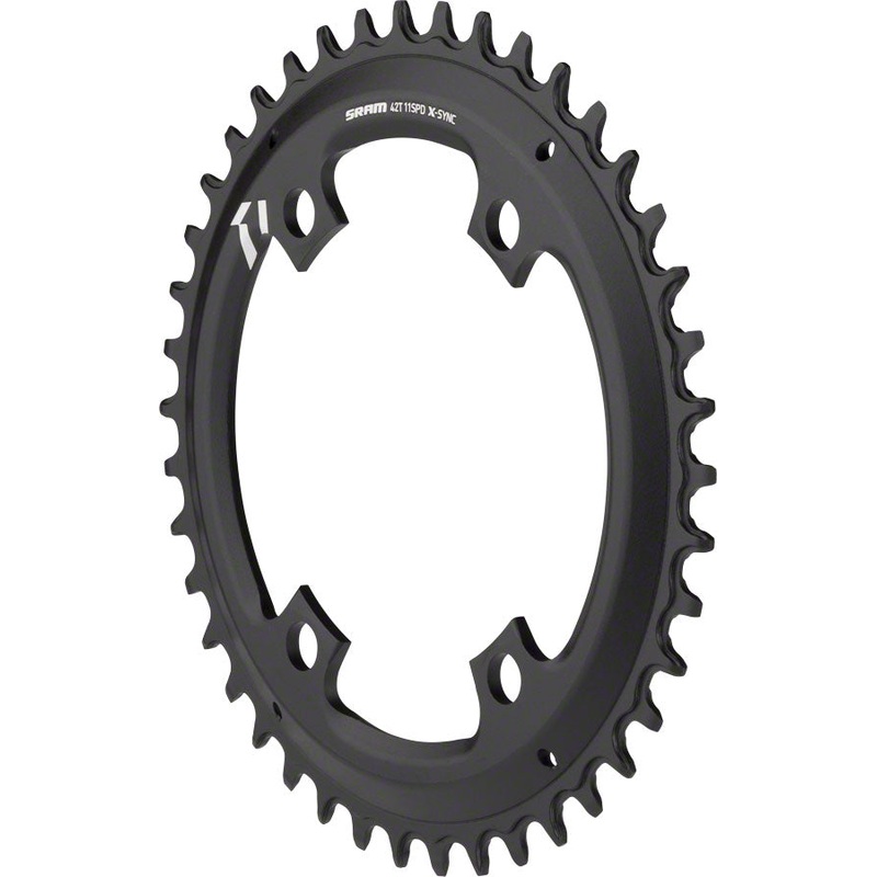 SRAM X-Sync Chainring 42T 110mm Asymmetric BCD, Black