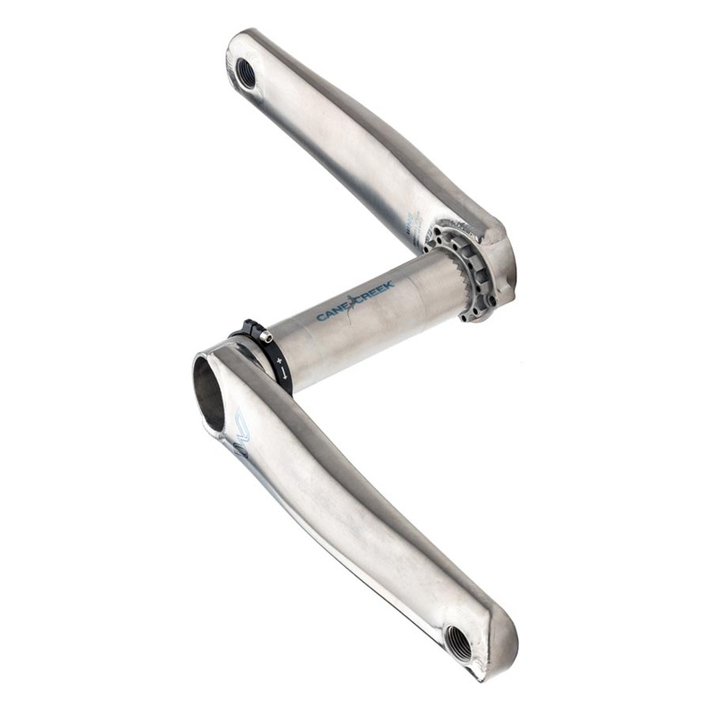 Cane Creek eeWings All-Road Titanium Crankset – 170mm Direct Mount 30mm Spindle Brushed Titanium