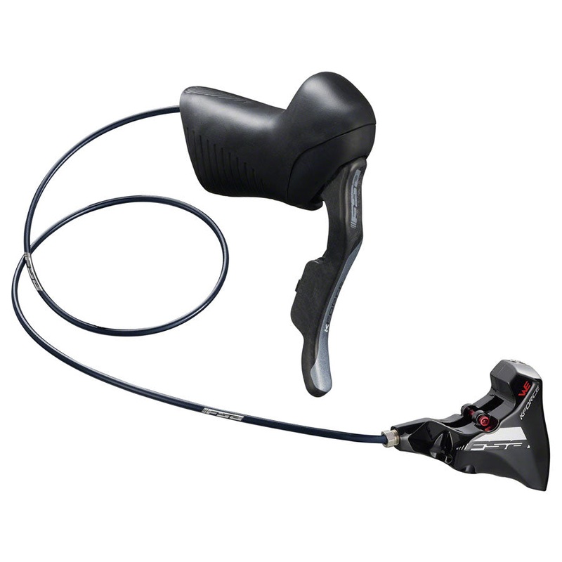 FSA K-Force WE Shift/Brake Lever Hydraulic Actuation Left Side Flat Mount Caliper  BLK