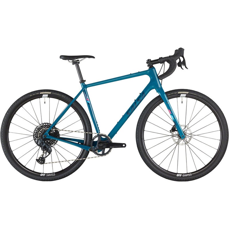 Salsa Warbird C GX Eagle AXS Bike – 700c, Carbon, Blue, 54.5cm