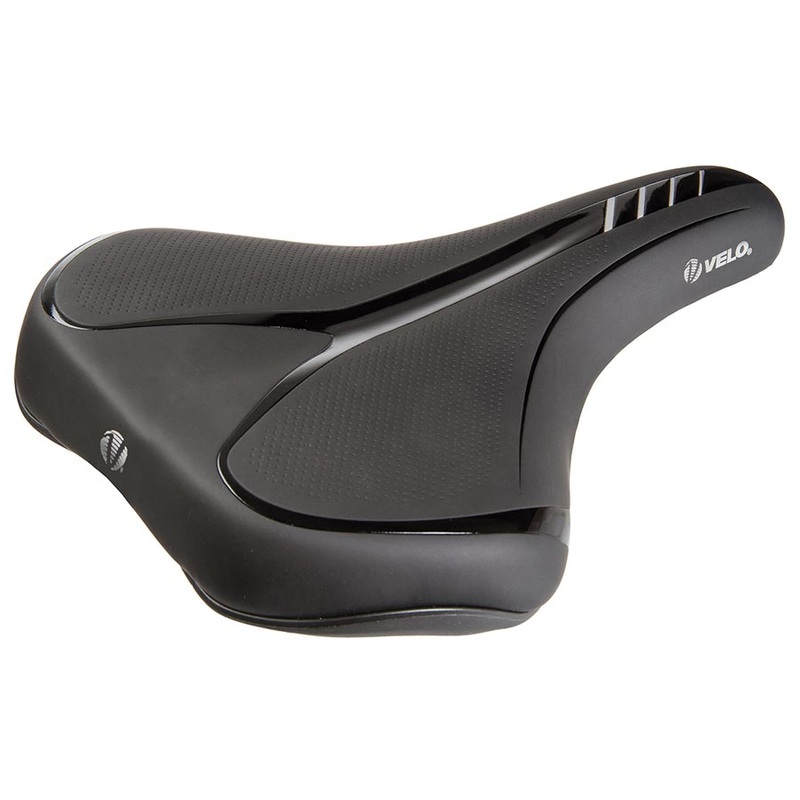 Velo Fit Traveller Saddle 260 x 191mm 428g Black