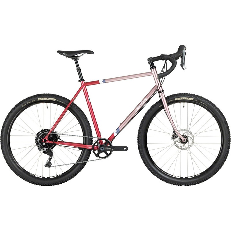 All-City Gorilla Monsoon Bike – 650b, Steel, GRX, Hotberry Rhubarb, 46cm