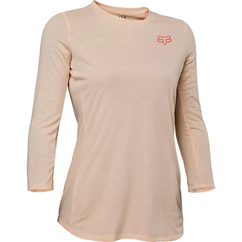 Fox Racing Ranger Dri Release 3/4 Sleeve MTB Jersey – Womens – Light Pink Light Pink X-Small