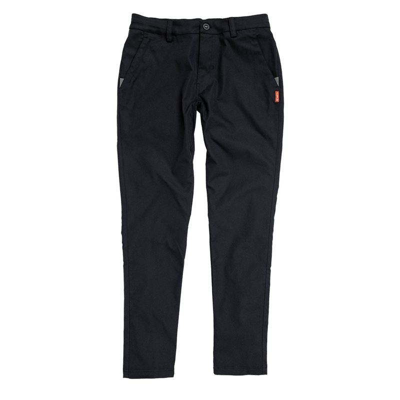KETL Mtn Tomfoolery Travel Pants 32″ Inseam: Stretchy, Packable, Casual Chino Style W/ Zipper Pockets – Black Men’s Small