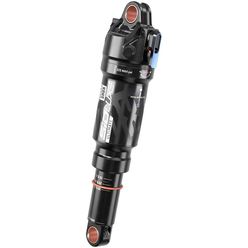 RockShox SIDLuxe Ultimate Rear Shock – 190 x 45 mm SoloAir 1 Token Reb85/Comp30 L/O8 3P Lever Standard A2 Transition Spur 2022+