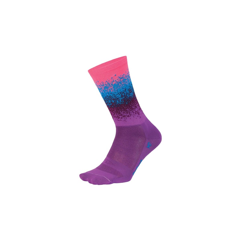 Sock DeFeet Aireator 6″ Ombre Small Purple