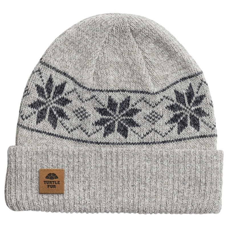 Turtle Fur O Ragg Wool Mount Snow Beige Winter Hat