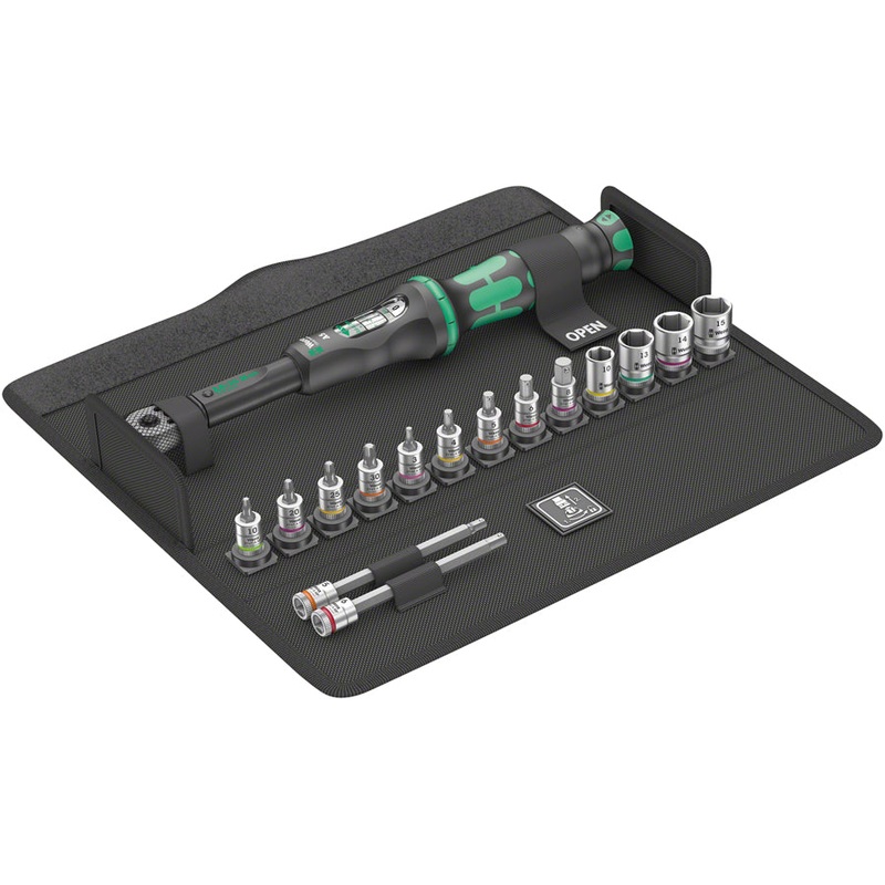 Wera Bicycle Set Torque 1 Torque Wrench Set – 16 piece