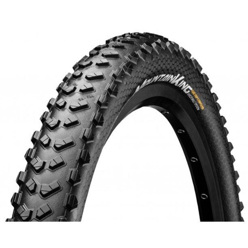 Continental Mountain King Performance 29″ Folding MTB Tire – PureGrip Black 2.3″ PureGrip – ShieldWall
