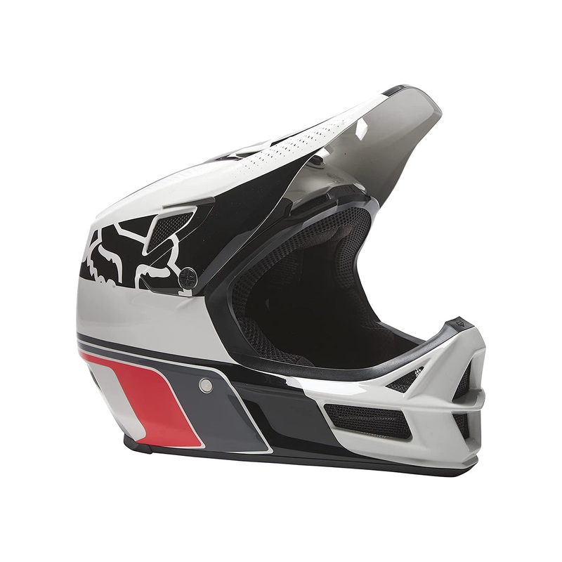 Fox Racing Rampage Comp Full Face Helmet – Drtsrfr – Light Gray – 2021 Light Gray X-Small