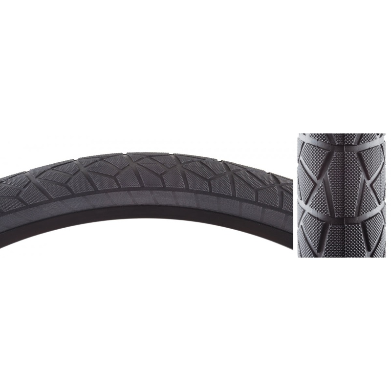 Sunlite Cyclops CST1381 24×2.4 Clincher Wire TPI 65 Black/Bsk Reflective BMX