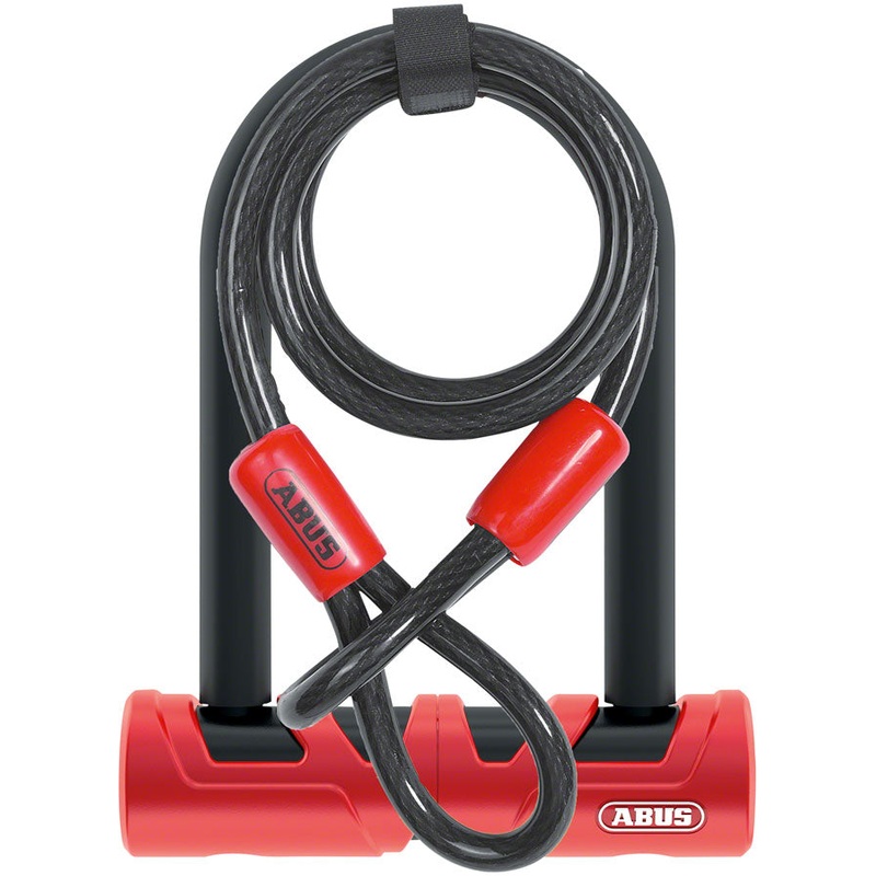 Abus Ultimate U-Lock – x 5.5″, Keyed, Black, Includes Cobra Cable