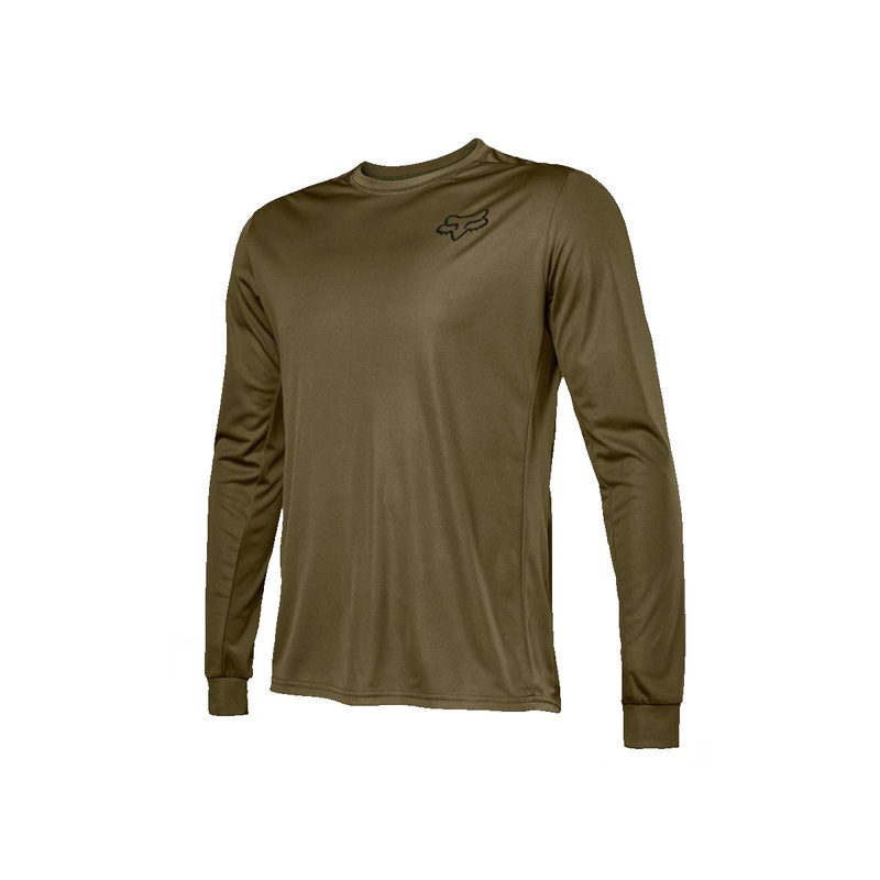 Fox Racing Ranger Long Sleeve MTB Jersey – Font – Olive Green Olive Green Small