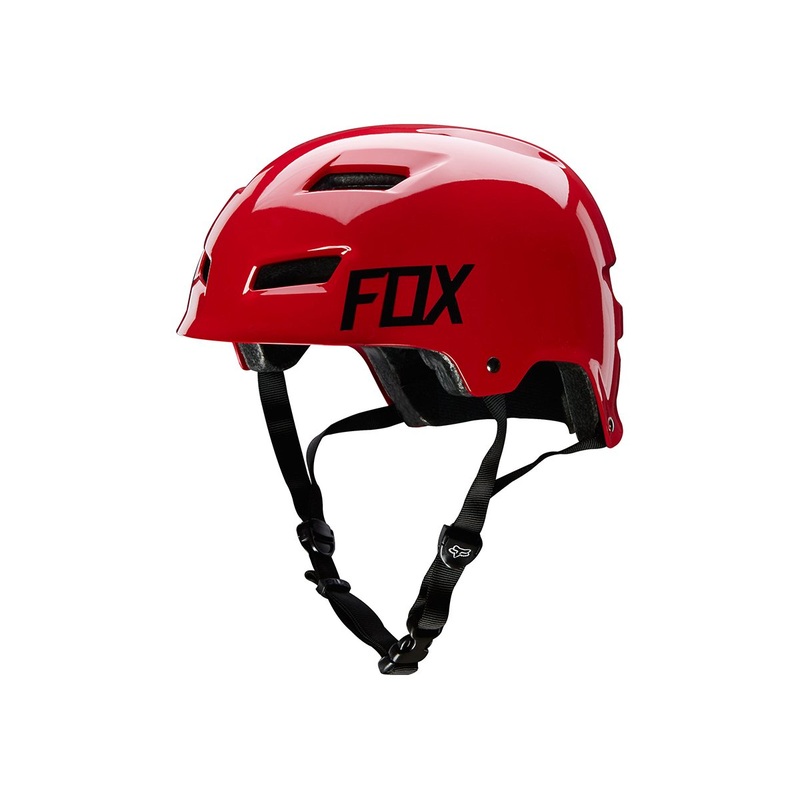 Fox Racing Transition Hard Shell Helmet – Red Red Medium