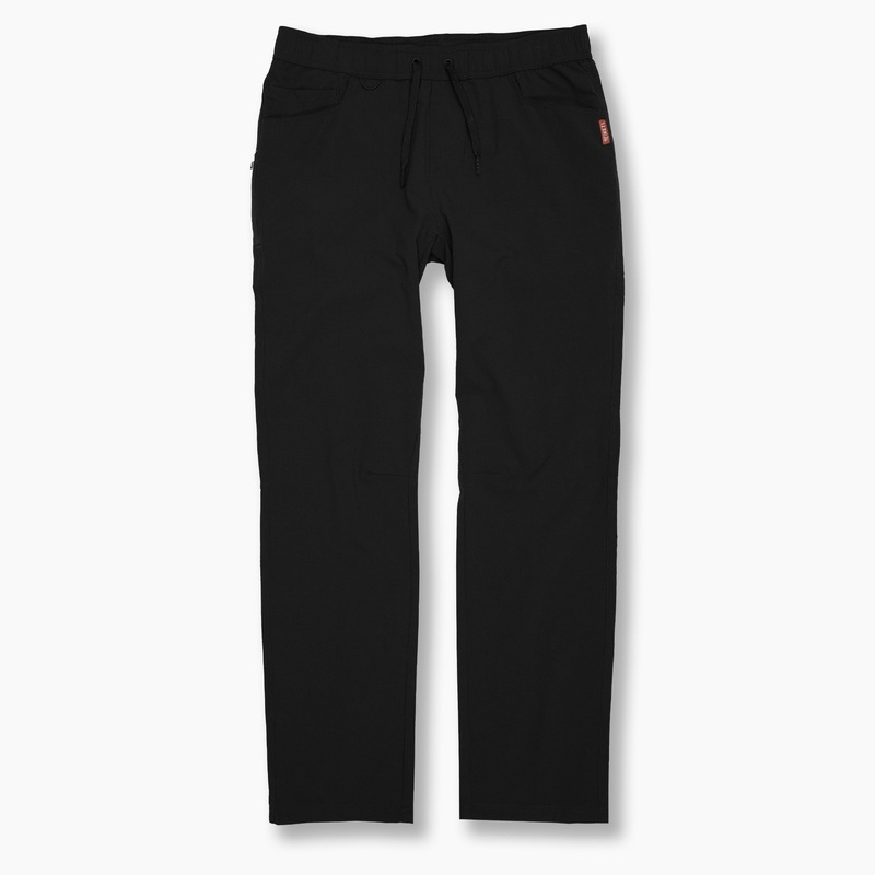 KETL Mtn Vent Lightweight Pants Straight Fit 32″ Inseam: Summer Hiking & Travel – Ultra-Breathable, Packable & Stretchy – Black Men’s Small