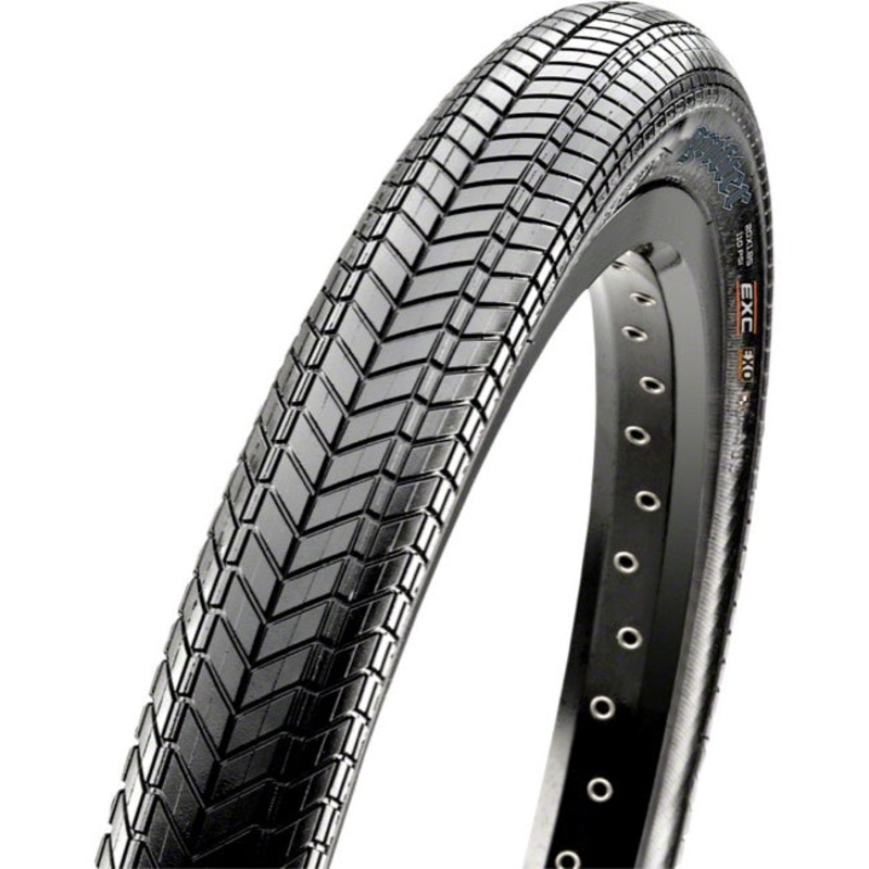 Maxxis Grifter 20″ Folding Urban Tire – SilkShield Black 2.4″ DC – Dual Compound