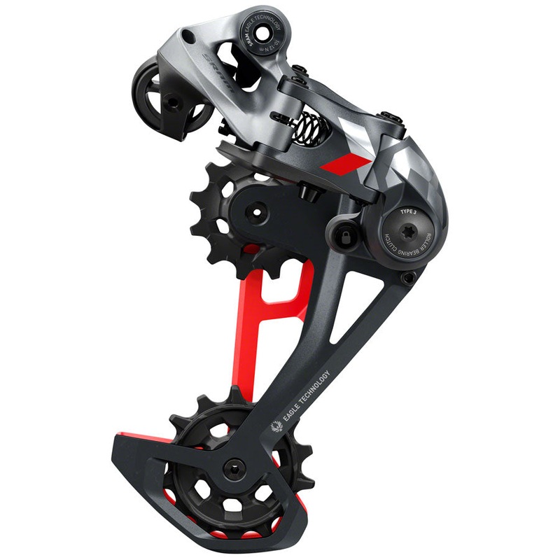 SRAM X01 Eagle Rear Derailleur – 12 Speed, Red Max 52T 520% Range