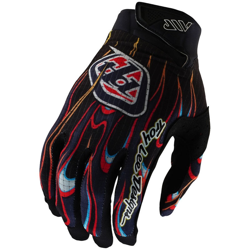 Troy Lee Designs Air Glove   Torched Black / Red, Medium