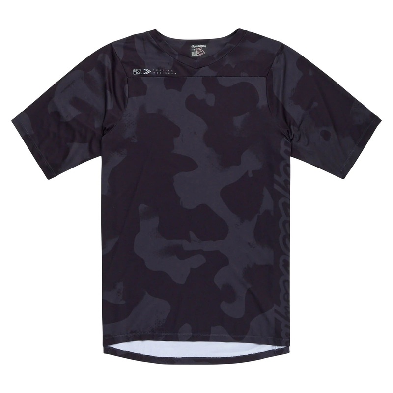 Troy Lee Designs Skyline Short Sleeve MTB Jersey – Scrubland – Black Black Small