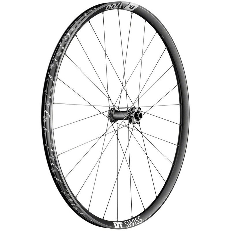 DT Swiss EX 1700 Spline Front Wheel – 27.5″ 15 x 110mm Boost 6-Bolt Black