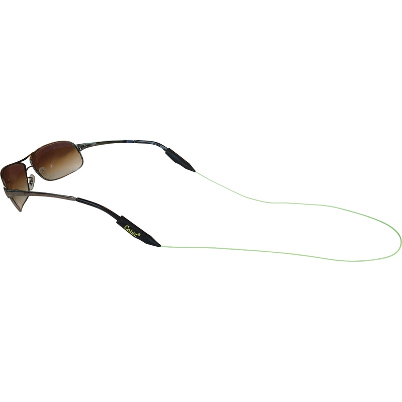 Premium Cablz Flyz Eyewear Retainers in Stylish Green & Classic Black  Lightweight, Durable, Ball Bearing Technology, Adjustable for Active Lifestyles GREEN