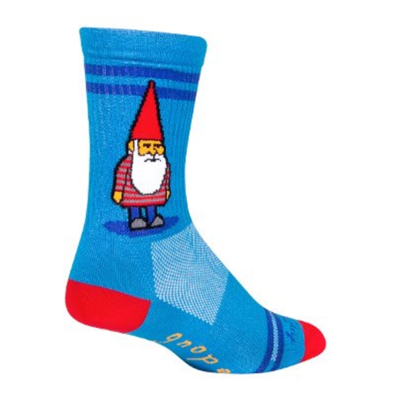 SockGuy 6″ Crew Sock – Gnope Gnope Large/X-Large
