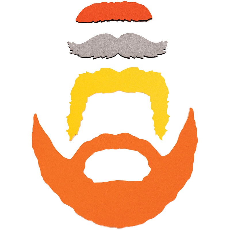 Zanheadgear Modi-Face Neoprene Masks with Fun Accessories | Water-Resistant, Full Coverage Face Masks for Outdoor & Cycling Use MUSTACHE