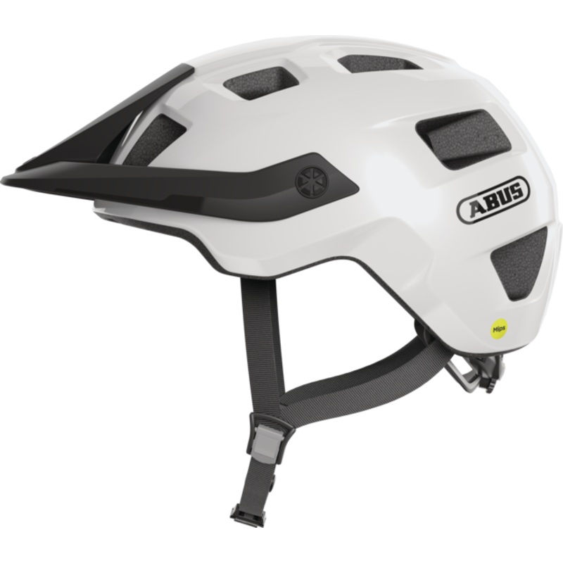 Abus Motrip MIPS MTB Helmet – Shiny White Shiny White Small