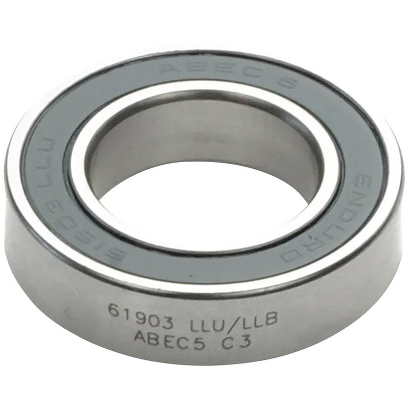Enduro 61903 LLU/LLB Radial Cartridge Bearing – ABEC-5, CN Clearance, 17mm x 30mm x 7mm