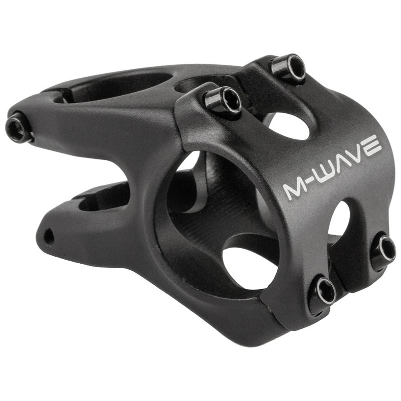 M-Wave Astem 3D Stem Diameter: 31.8mm Length: 40mm Steerer: 1-1/8 12 Black