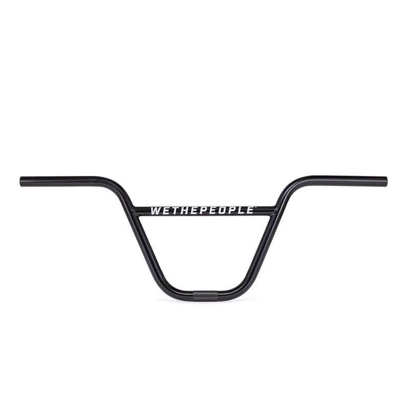 We The People Buck BMX Handlebar, Diameter: 22.2mm, 29”, Rise: 9.45, Black