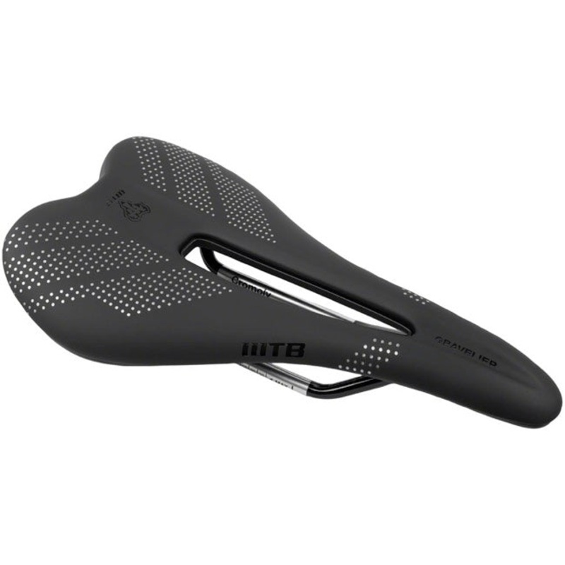 WTB Gravelier Medium Fusion Form Saddle – Cromoly Rail – Black Black