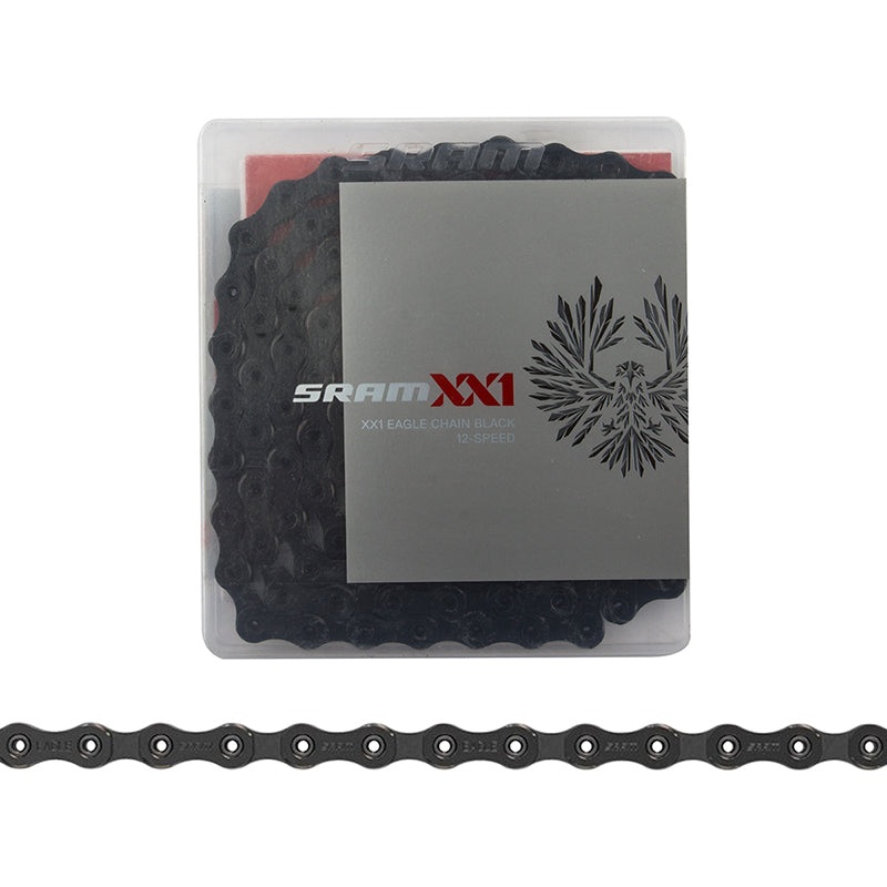SRAM XX1 Eagle Chain – 12-Speed 126 Links Black