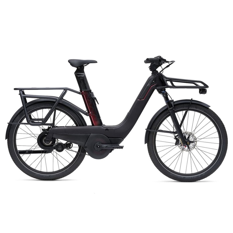 Vaast Bikes E/1 Enviolo 27.5 E-Bike – Vibrant Berry Red-Black Cherry Vibrant Berry Red – Black Cherry Small