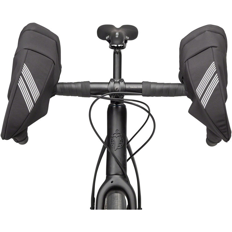 45NRTH Draugenklaw Drop Bar Pogies – Black One Size