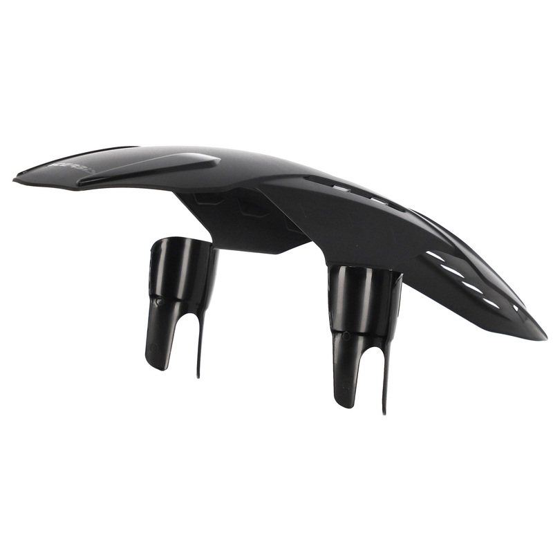 Acerbis Mudout MTB Fender Black – Lightweight, Durable Plastic Front Mudguard for 26-29″ Bikes with Quick-Fit Zip Tie Mounting Black