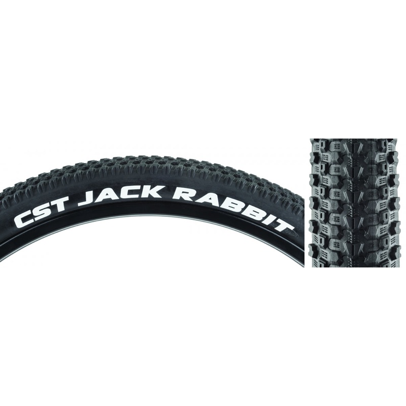 CST Jack Rabbit Tire 26 x 2.1 PSI 65 TPI 27 Clincher Wire Black MTB TB70394700