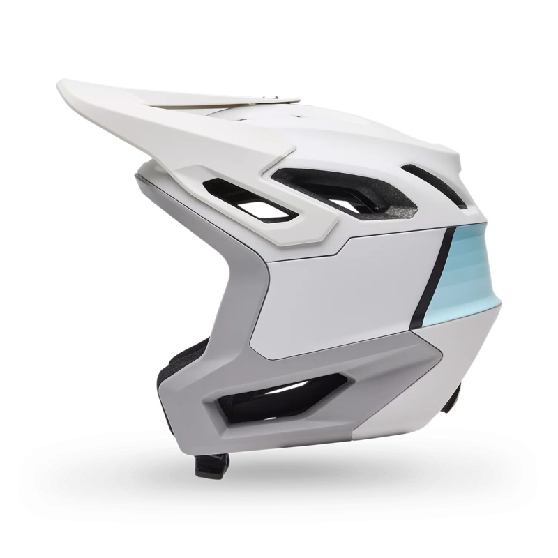Fox Dropframe Pro Grid Helmet MIPS Light Grey S