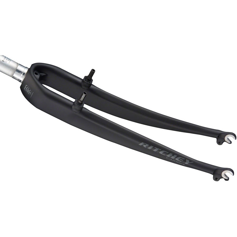 Ritchey Comp Carbon CX Fork – 700c, QR, 1-1/8″, Aluminum Steerer, Canti Brakes, UD Matte Black